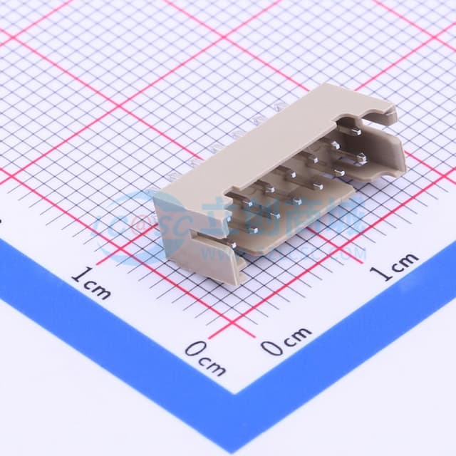2x7P 间距:2mm 直插 系列:PH 【插件】实物图