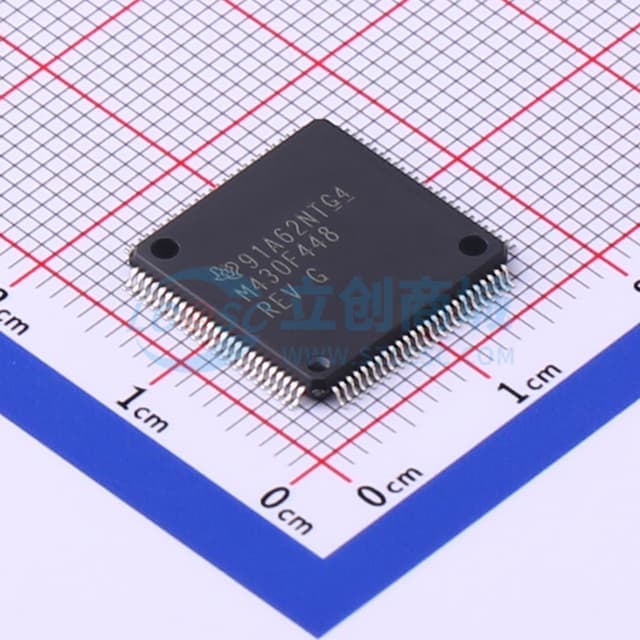 具有 48KB 闪存、2KB SRAM、12 位 ADC、比较器、SPI/UART 和 160 段 LCD 的 8MHz MCU实物图