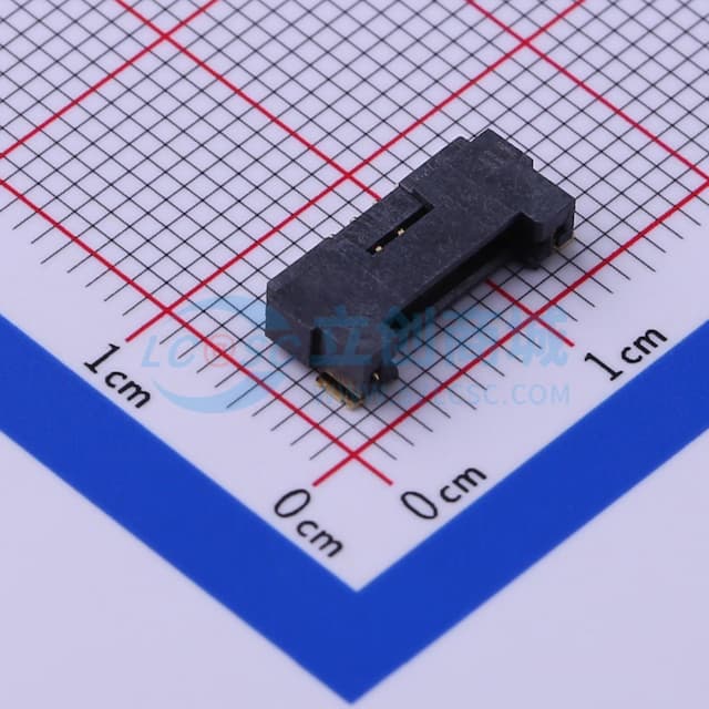 1x6P 间距:1.25mm 卧贴实物图