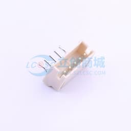 1x5P 间距:1.5mm 弯插 系列:ZH 【插件】缩略图