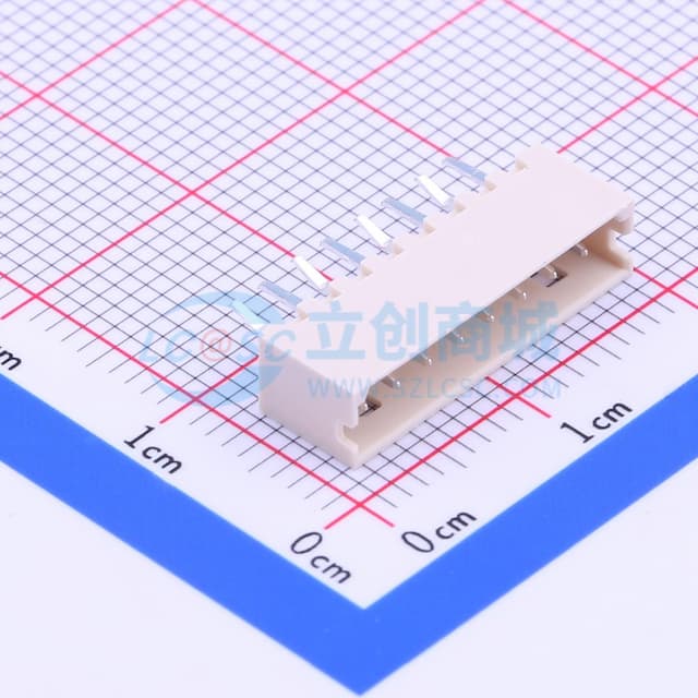 间距:2mm 1x8P【插件】实物图