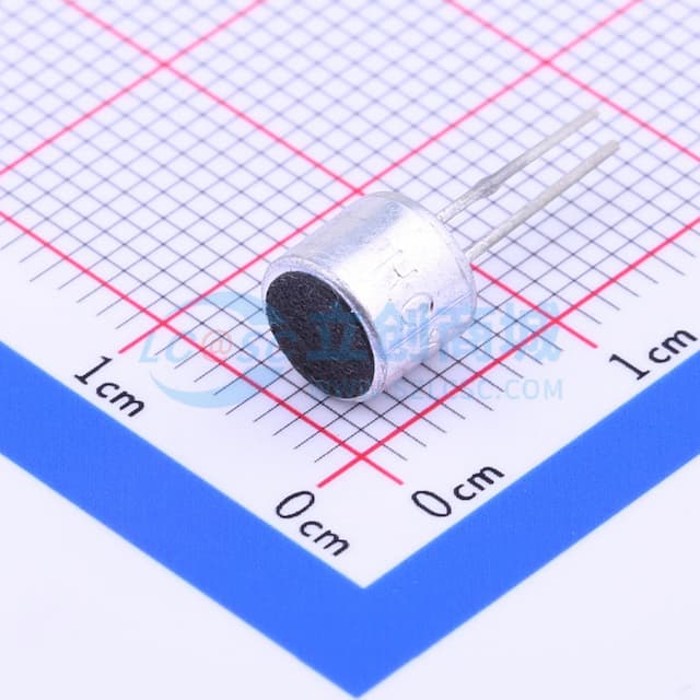 全指向φ6.0*5.0mm 1.5V-10V 灵敏度-60db 低阻抗 针脚 【咪头】实物图