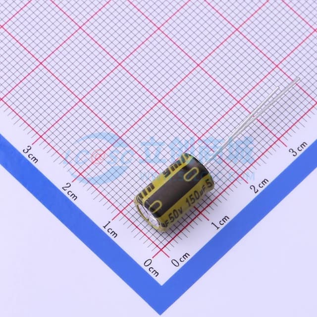 150uF ±20% 50V 【插件】实物图