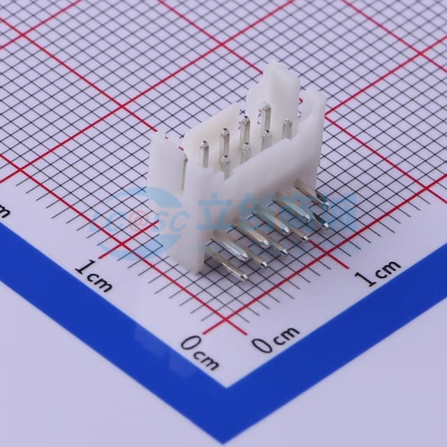 2x5P 间距:2mm 弯插【插件】实物图