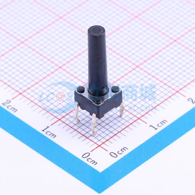 6mm*6mm*17mm 12V 50mA【轻触】实物图