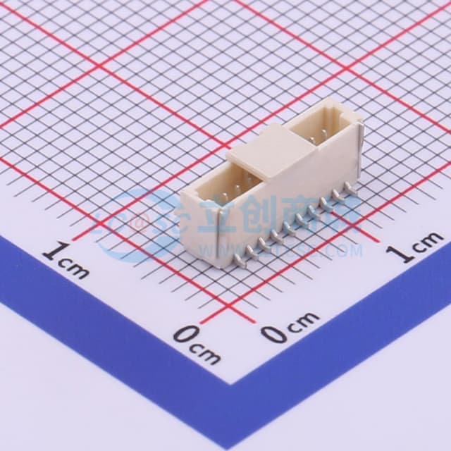 1x10P 间距:1mm 立贴实物图