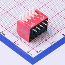 间距2.54mm 琴键 5位拨码开关 【拨码】缩略图
