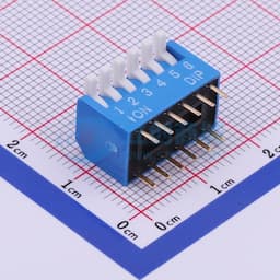 间距2.54mm 琴键 6位拨码开关 【拨码】缩略图