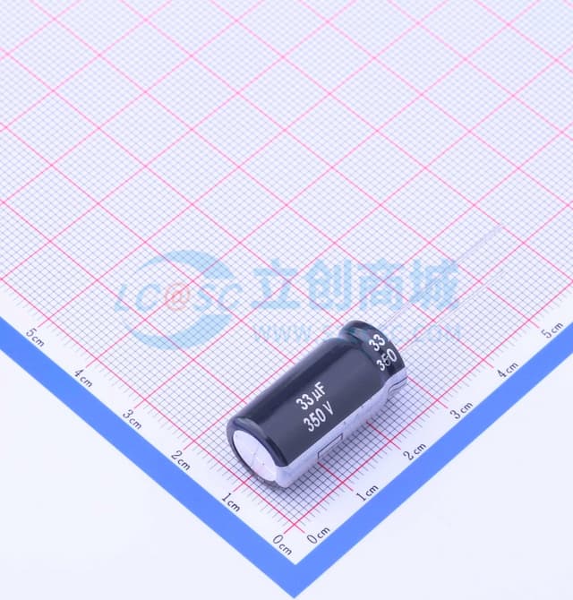 33uF ±20% 350V 【插件】实物图