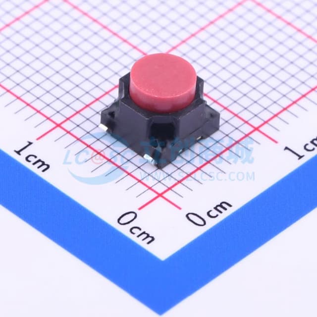 6*6*5mm 立贴 轻触开关实物图
