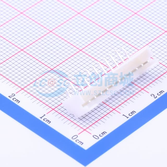 1x11P 间距:2mm 弯插 系列:PH【插件】实物图