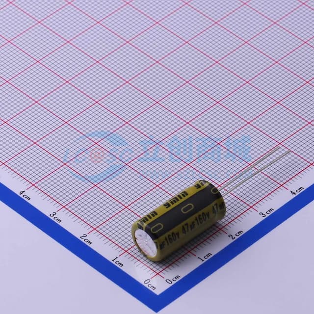47uF ±20% 160V实物图