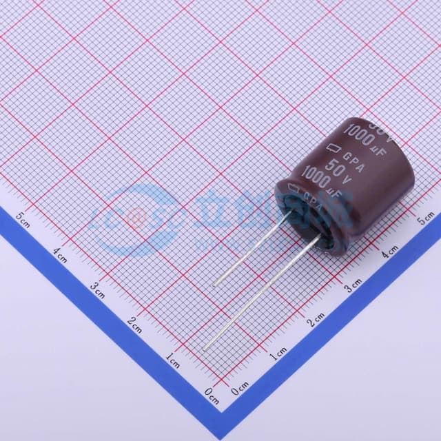 1000uF ±20% 50V 【插件】实物图