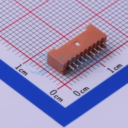 土黃 1x9P 间距:1.25mm 直插【插件】缩略图