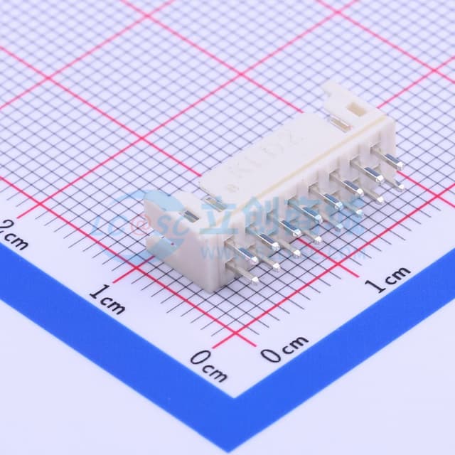 系列:PHD 间距:2mm 2x8P 【插件】实物图