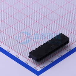 黑色 1x11P 间距:3mm 弯插【插件】缩略图