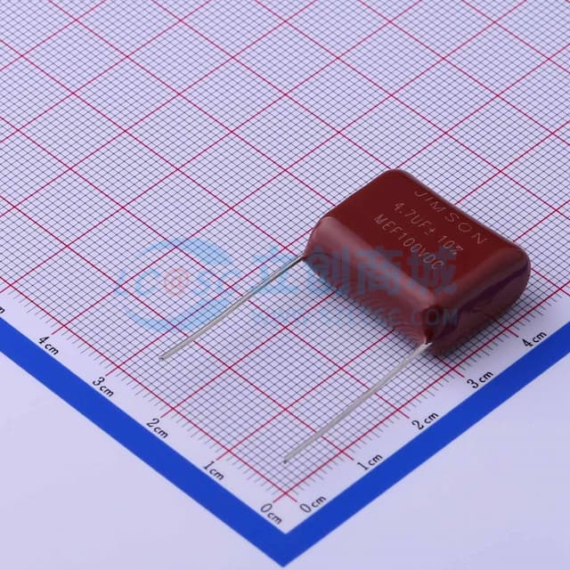 4.7uF ±10% 100V 【薄膜】实物图