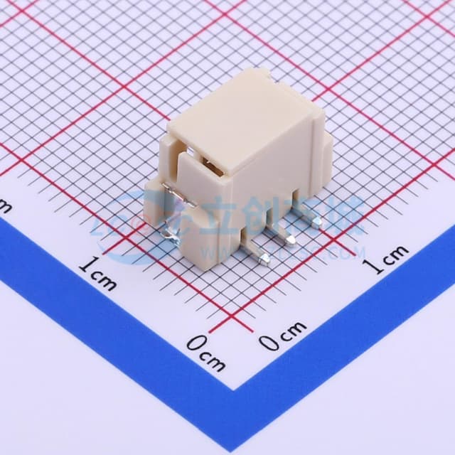 1x3P 间距:2.5mm 立贴 系列:XH实物图