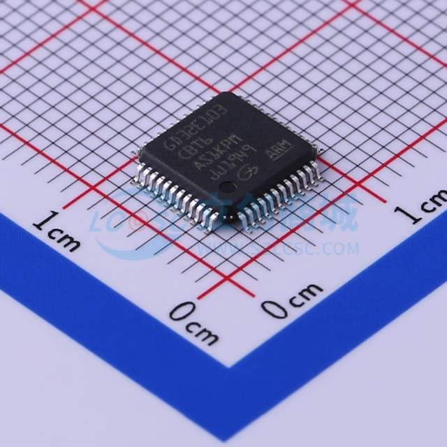 GD32E103CBT6实物图