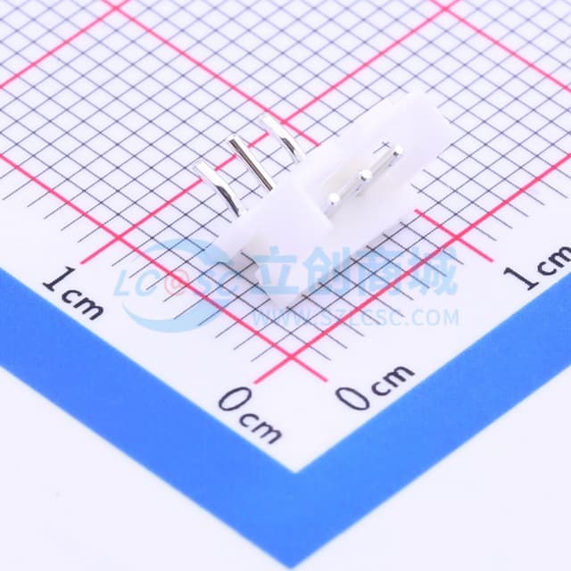 1x3P 间距:2mm 弯插【插件】实物图