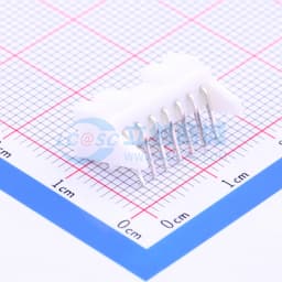 1x7P 间距:2mm 弯插【插件】缩略图