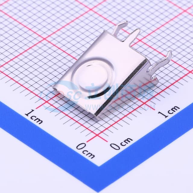 Keystone 电池接触弹片 15.23mmx10.56mmx6.34mm 弹簧钢 袋装实物图