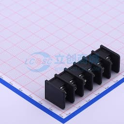 9.5mm 1x6P 每排P数:6 排数:1 直针 中脚【栅栏】缩略图