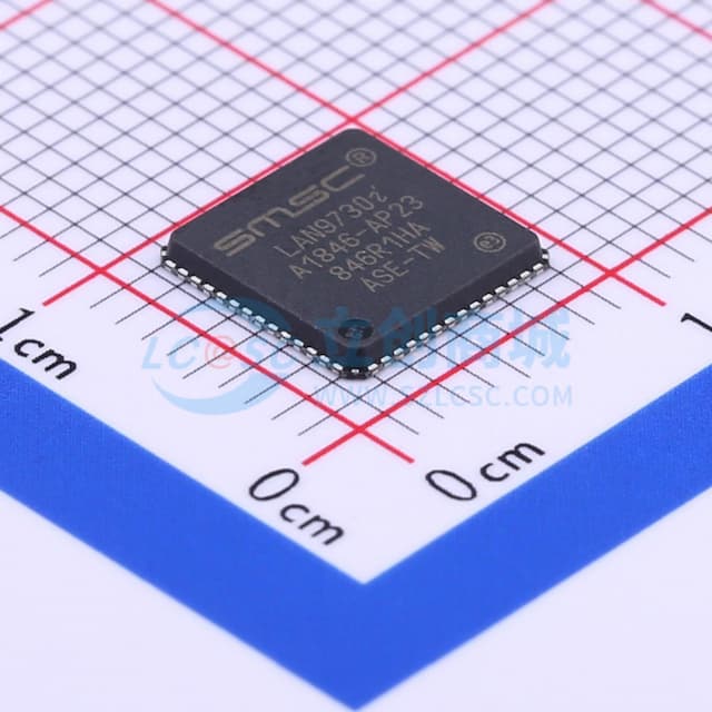 高速片间(HSIC) USB 2.0到10/100以太网控制器实物图
