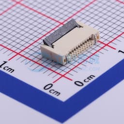 间距:0.5mm P数:10P 翻盖式 双侧触点/上下接缩略图