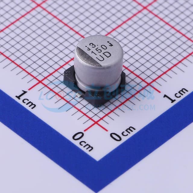 150uF ±20% 6.3V实物图