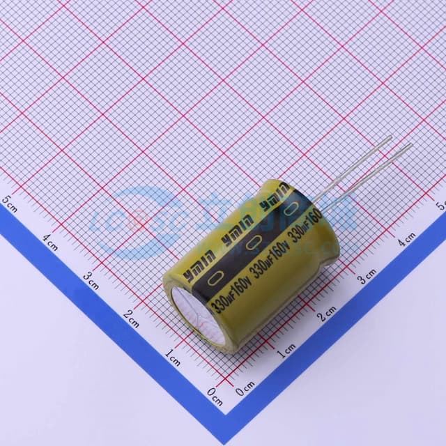 330uF ±20% 160V 【插件】实物图