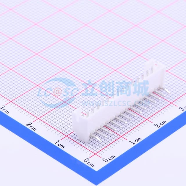 1x15P 间距:2mm 弯插 系列:PH 【插件】实物图