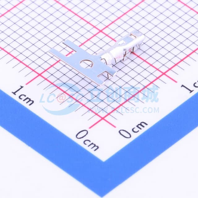 2.5mm间距可断开压接式连接器实物图