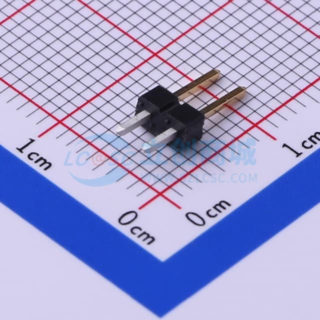 间距:2.54mm 方针 直插 【排针】实物图