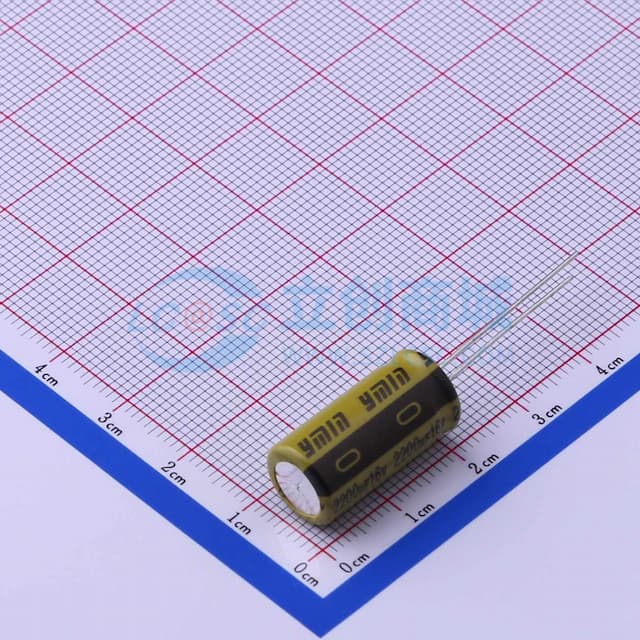 2200uF ±20% 16V 【引线】实物图