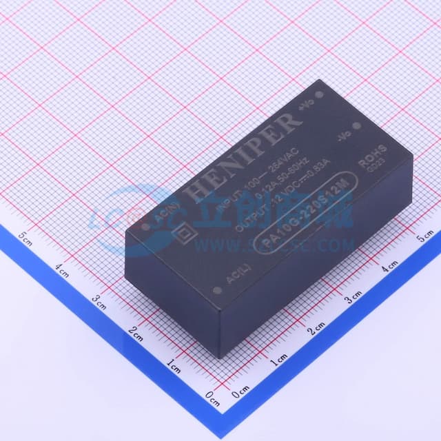 10W小型化AC-DC模块电源 【插件】实物图