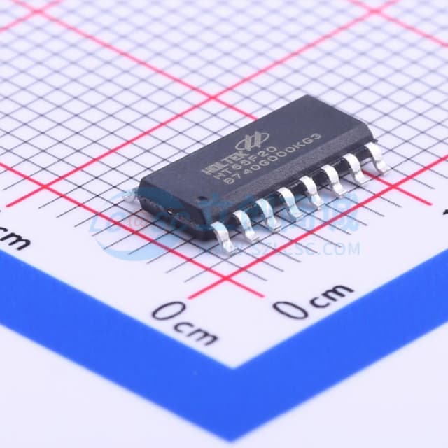 内置EEPROM增强A/D型Flash单片机实物图