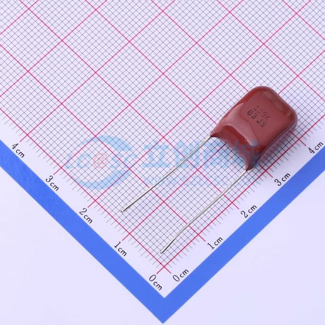 1uF ±10% 63V 【插件】实物图