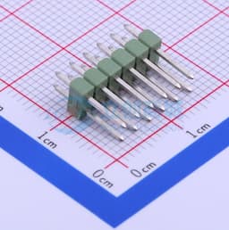 2x6P 间距:2.54mm 直插 【排针】缩略图