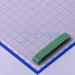 3.81mm 1x12P 排数:1 每排P数:12 螺丝固定 【插拔】缩略图