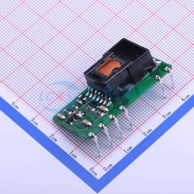 停产 3W AC/DC模块电源，超宽输入电压范围【插件】实物图