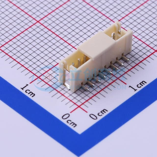 1x8P 间距:1.5mm 立贴实物图