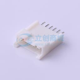 白色 1x6P 间距:2mm 直插【插件】缩略图