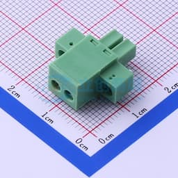 3.81mm 1x2P 排数:1 每排P数:2 螺丝固定缩略图