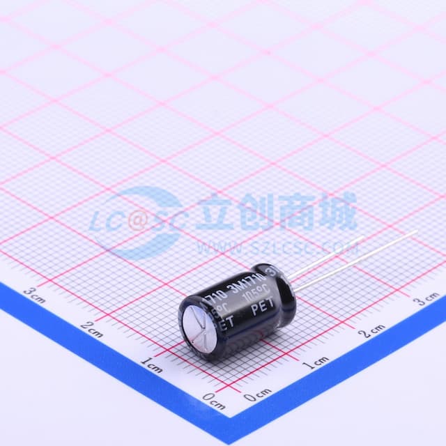 220uF ±20% 35V 【插件】实物图