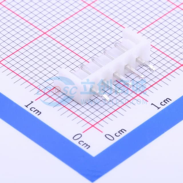 1x5P 间距:2.5mm 直插 系列:EH 【插件】实物图