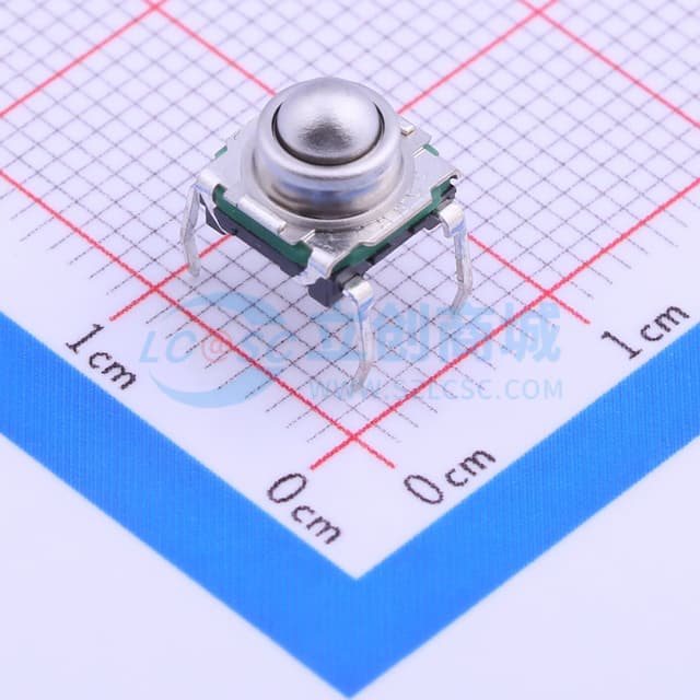7.4*7.4*1.95mm 直插 轻触开关 【插件】实物图
