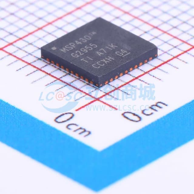 具有 56KB 闪存、2KB SRAM、10 位 ADC、比较器、UART/SPI/I2C 和计时器的 16MHz MCU实物图