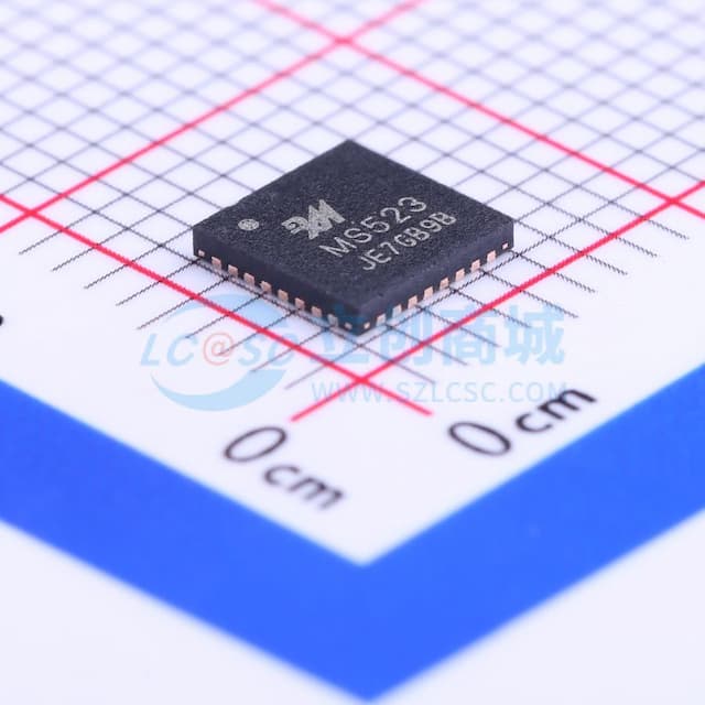 13.56MHz非接触式读写卡芯片MS523实物图