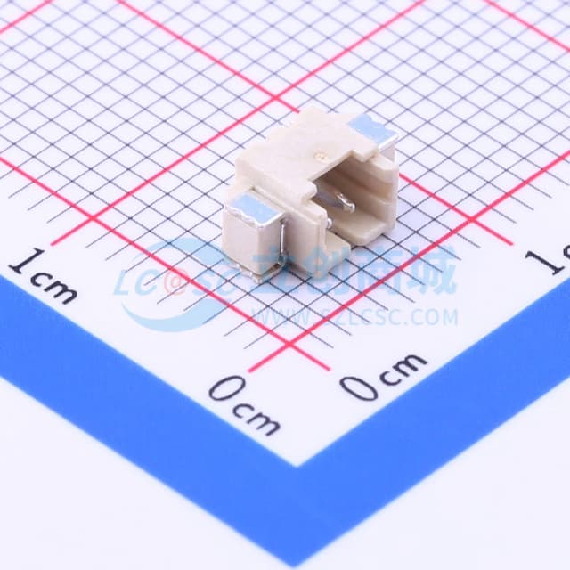 间距:1.25mm 1x2P实物图